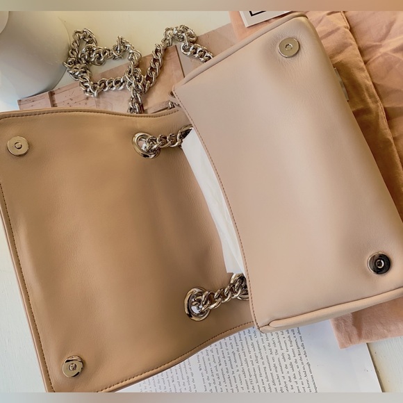 MIU MIU Nappa Matelasse Club Shoulder Bag Camme - Picture 6 of 9